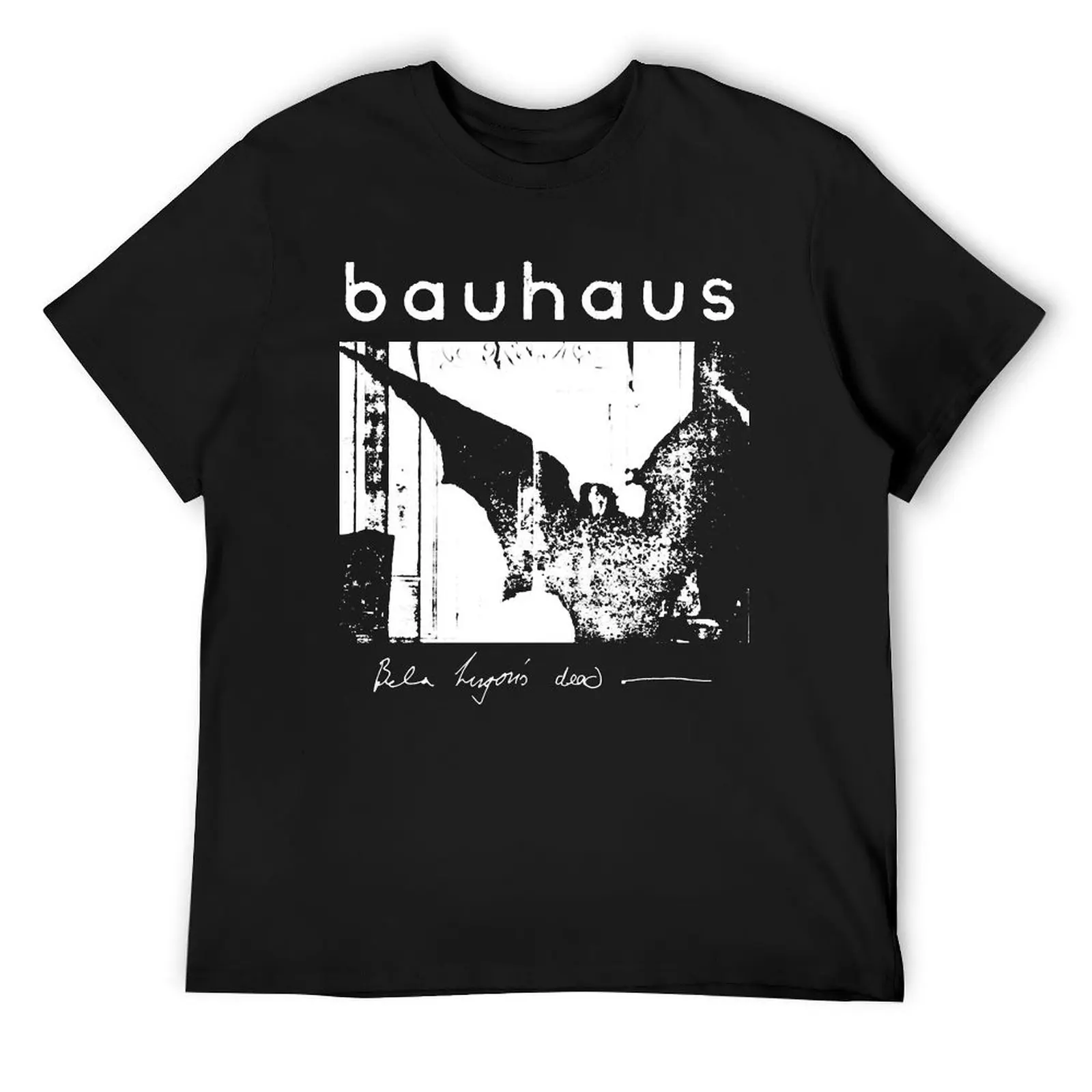 

Футболка Bauhaus Bat Wings Bela Lugosis Dead, подарки для парня, новые подарки и футболки для мальчиков, белая мужская одежда