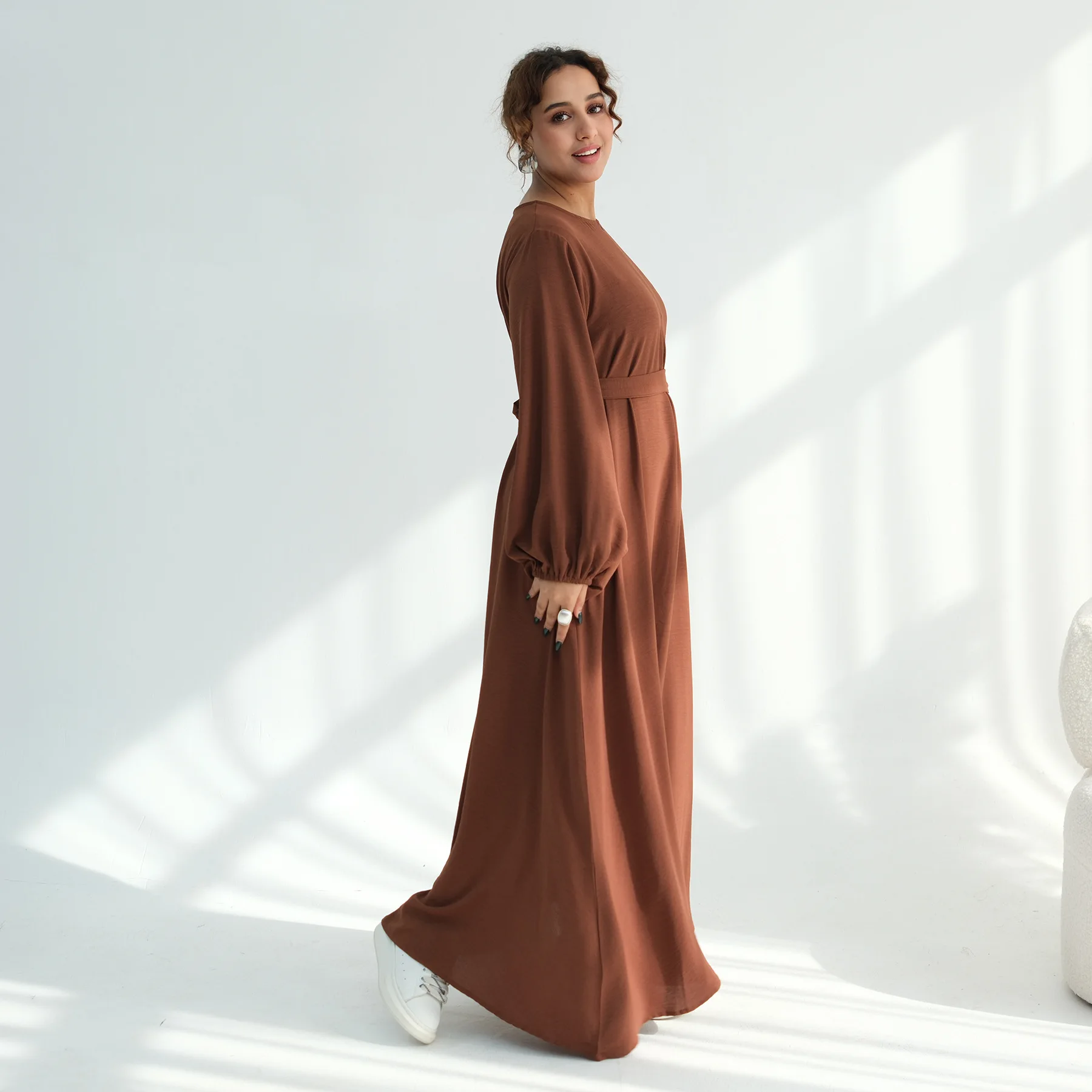 

Modest Women Muslim Kaftan Abaya Dubai Turkey Muslim Fashion Maxi Dress Kaftan Islam Clothing African Maxi Dresses Arab Robe