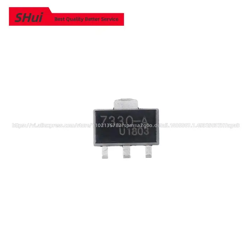 10 PCS HT7350 HT7333 HT7330 HT7350-A HT7333-A HT7330-A SOT-89 Low Dropout Linear Regulator LDO Chip