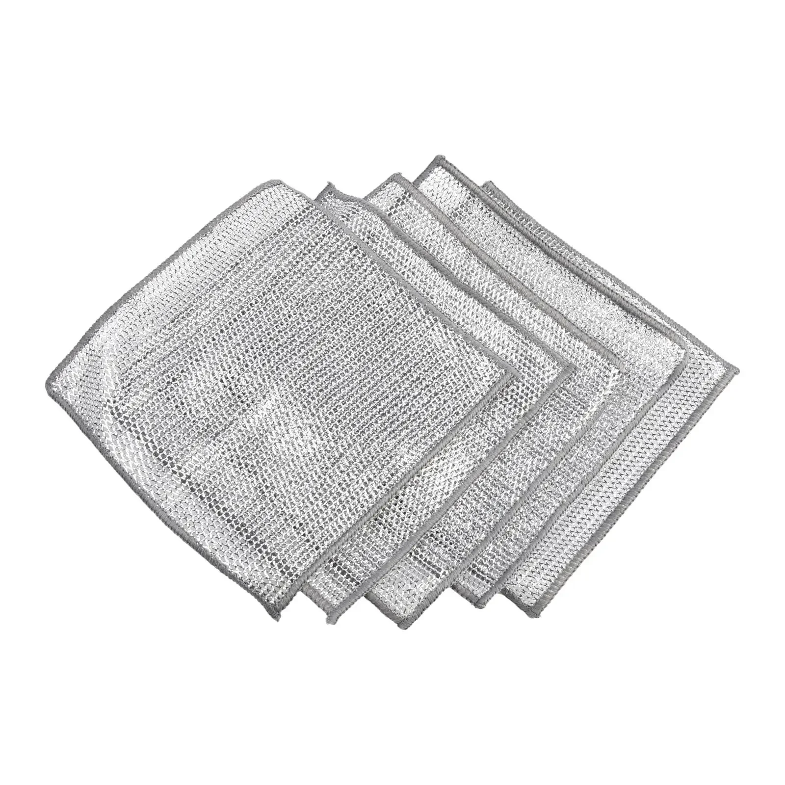 Advanced Diamond Lattice Wire Dishcloth  Efficient Rust And Oil Stain Remover  Suitable For Various Kitchen Tasks