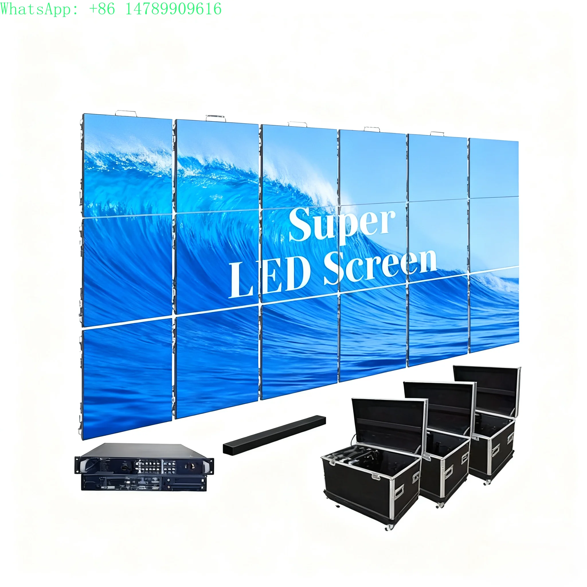 Outdoor Custom Waterproof LED Roll-up Display ScreenP2.61 P3.91 P4.81 Rental Easy Installation Led Screens Commercial Advertisin