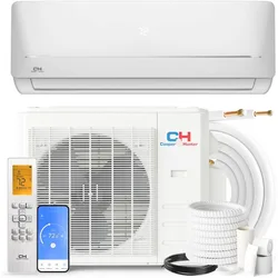 , Mini Split Air Conditioner and Heater, 12,000 BTU, 115V, 20.8 SEER2, Wall Mount Ductless Inverter Heat Pump System,