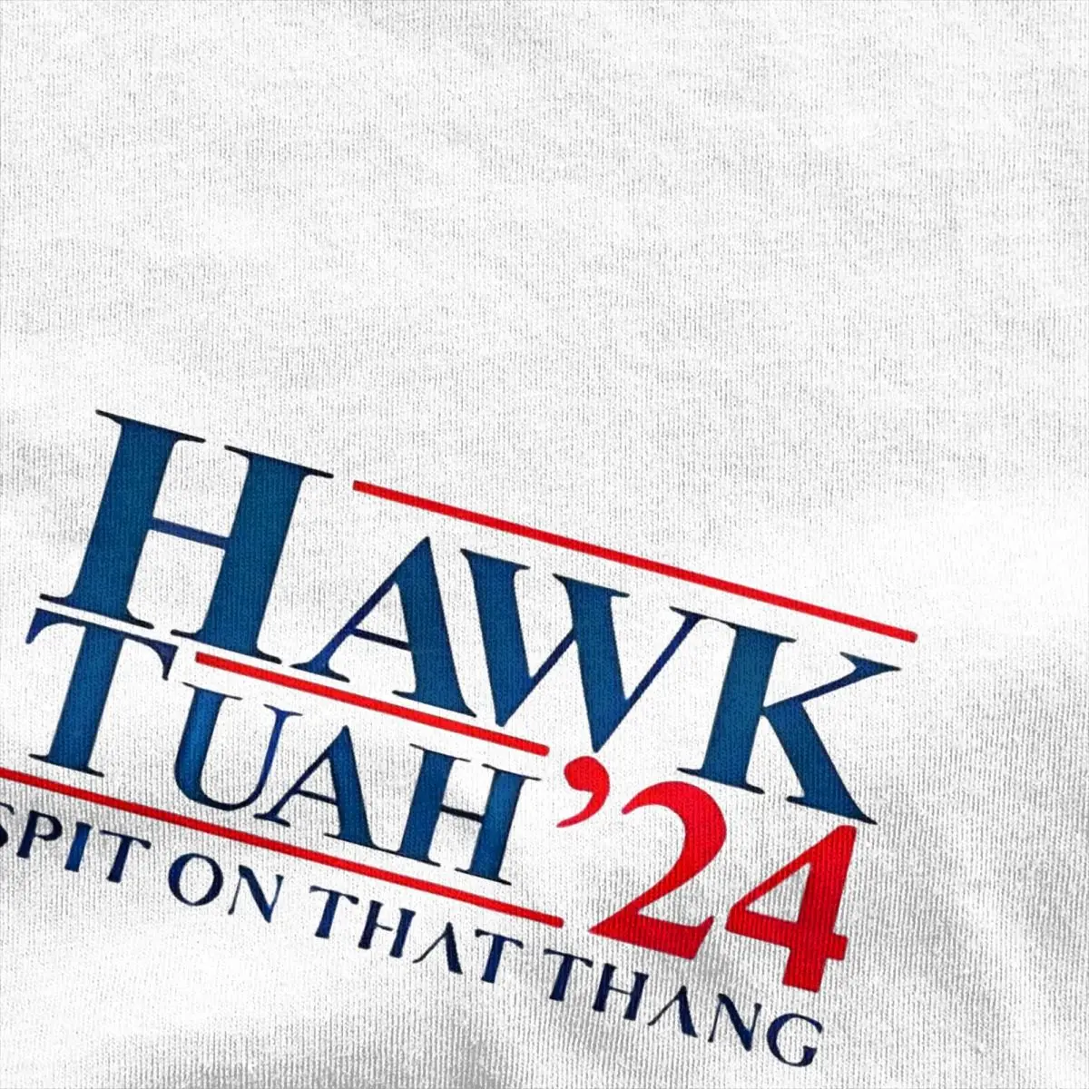 Hawk Tuah 24 Spit On That Thang T-Shirt Mens Vintage Cotton T Shirts Beach O Neck Hip Hop Tee Shirt Pattern Plus Size Tops