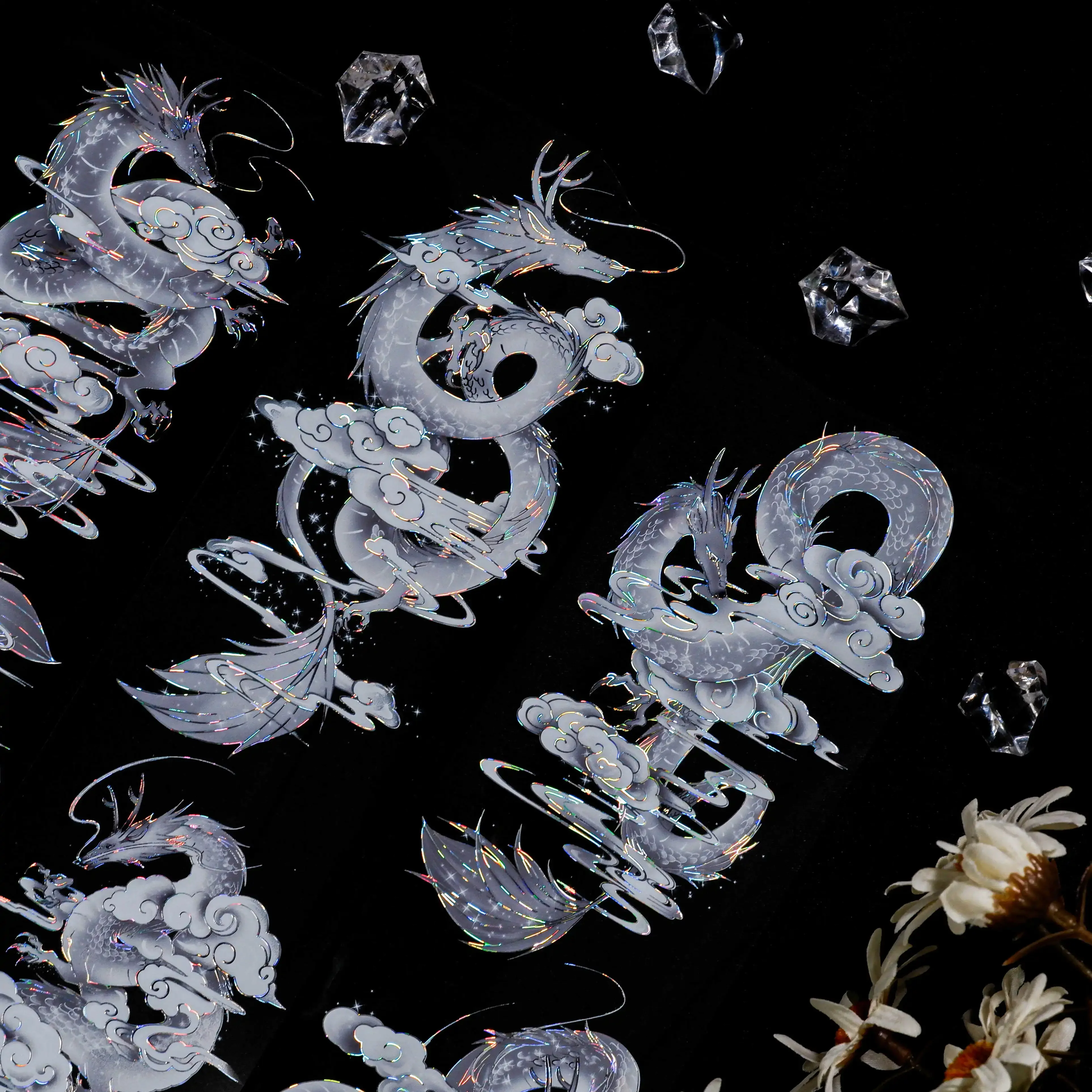 Dragon Ancient Style Washi PET Tape