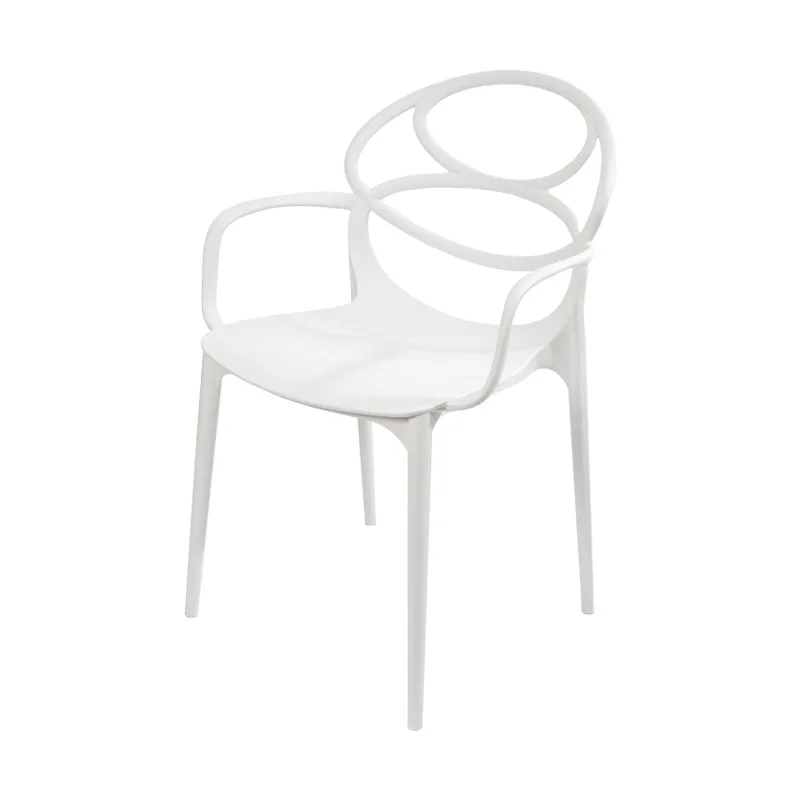 

Design Indoor Outdoor Circle Dining Chair Personalized Single Cafe Negotiation Hollow Chair