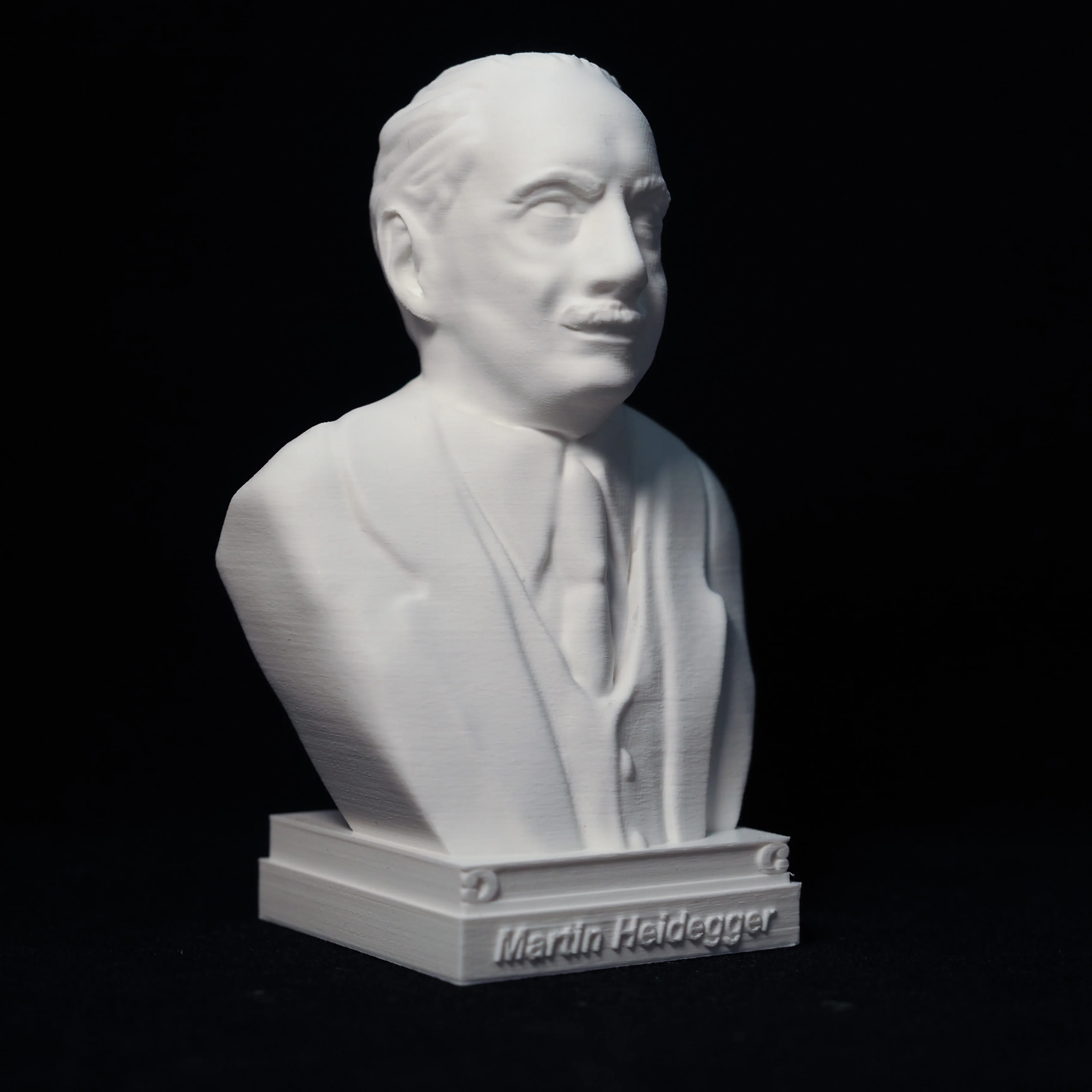 Heidegger ornaments statue model ornaments bust crafts great man portrait desk desk, 3D printing PLA plastic materia