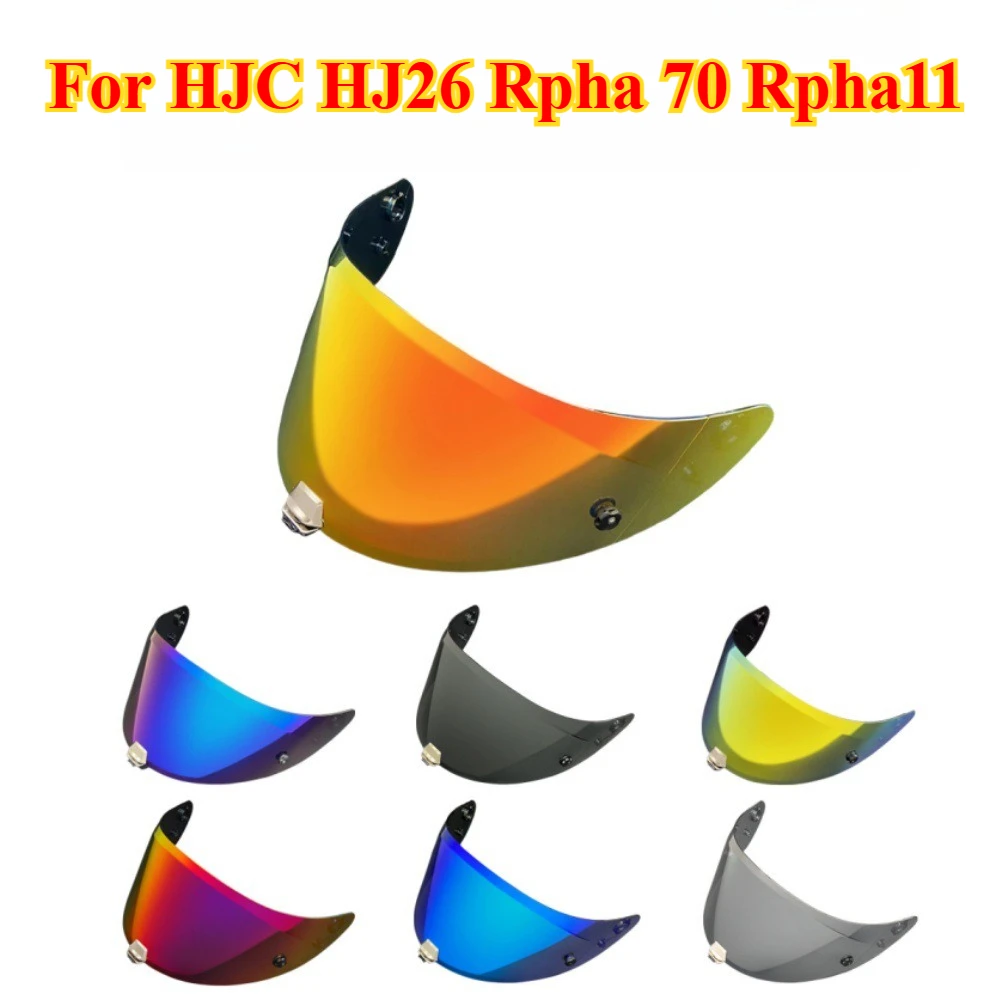 Rpha11 Helmet Visor Suitable For HJC HJ26 Rpha 70 Rpha11 Face Shield Windshield Sunshield Anti-UV Helmet Accessories