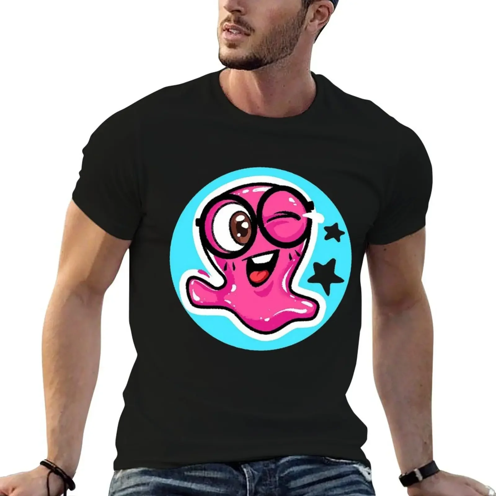 Slick Slime Sam Funny T-Shirt Summer Holiday Casual Tee(4XL 5XL 6XL No Shipping)