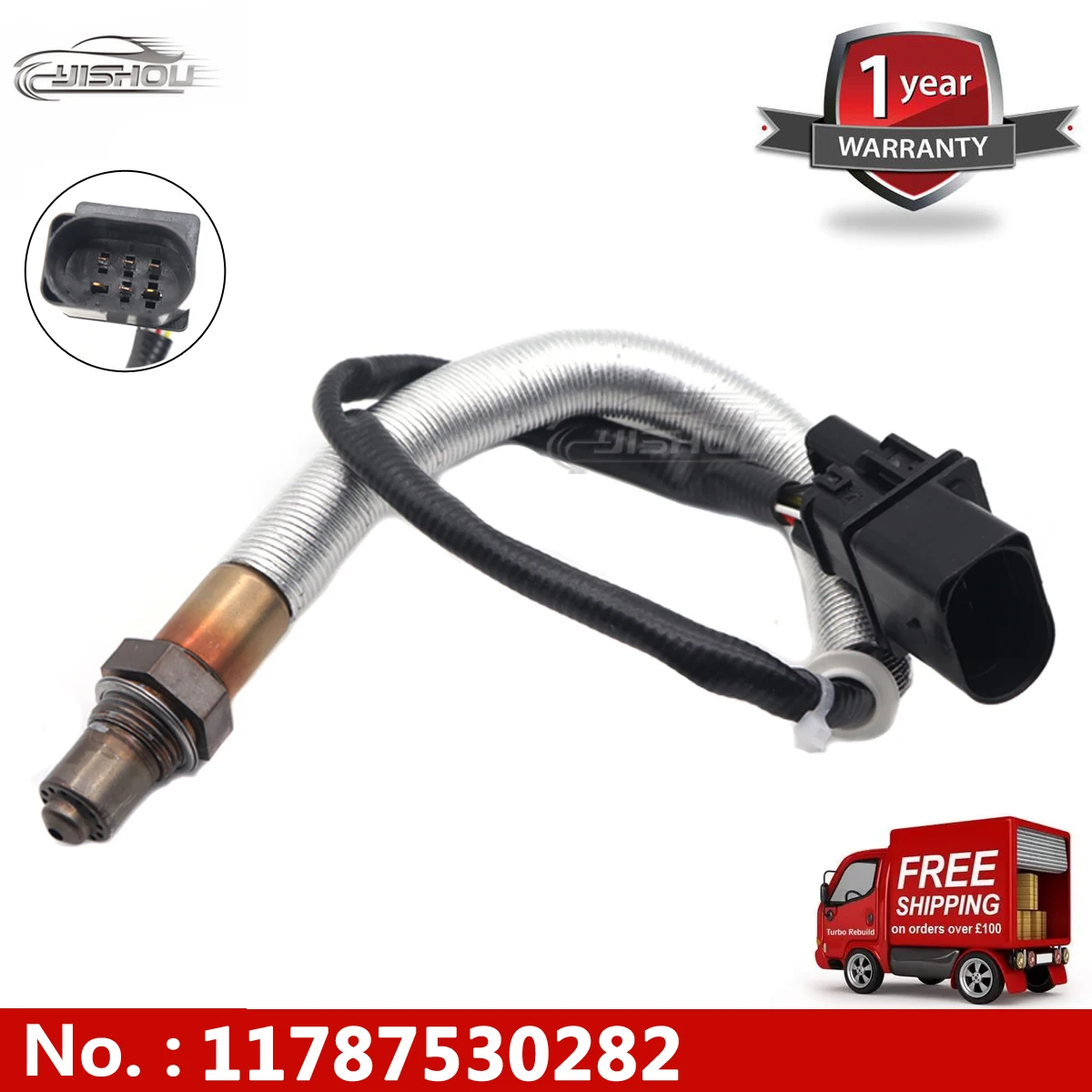 

0258007142 O2 Oxygen Lambda Sensor Sensor For BMW 1 3 5 6 SERIES E87 E46 E90 E91 E60 E61 E63 E64 Z4 X3 X5 11787530282