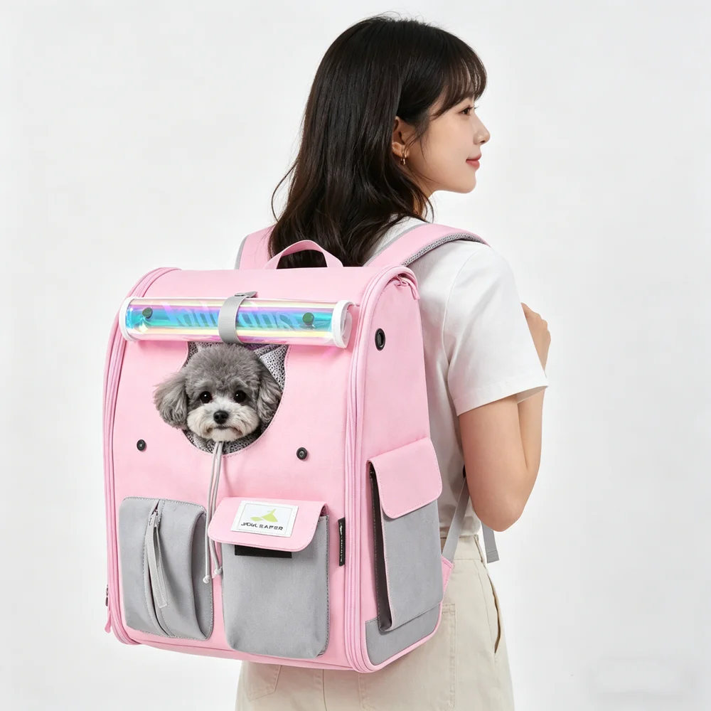 

School Design Backpack For Dog Outdoor Puppy Carrier For Pet And Cat Small Breeds Animal Transport Bag Car Seat Tool Chihuahua