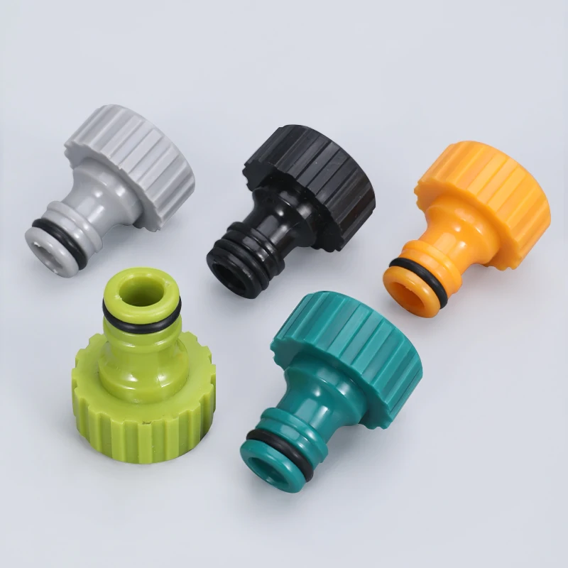 5PCS High Quality Plastic Hose Connector 3/4'' Garden Hose Quick Adapter Fittings Gardening Car Washing Watering Tool