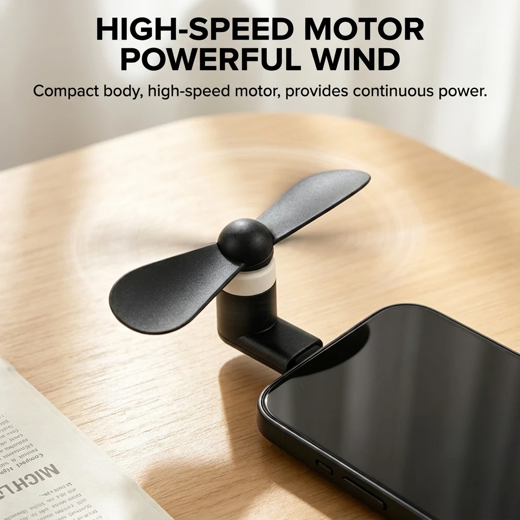 Mini Type C Fan Creative 5v 1w Mobile Phone USB C Gadget Fans Tester for Type C Cooling Hand Fan Portable Mobile Phone Cooler