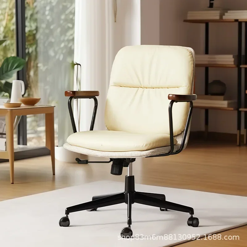 Multi-functional Leather Chair Computer Chair Office Chair Chair Chair Study Desk Chair Chair Bedroom Lift Swivel Chair durable