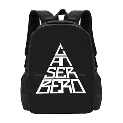 Canserbero Bolsa Escolar com Grande Capacidade, Mochila Laptop, Muitos Idiomas de Canserbero Visions