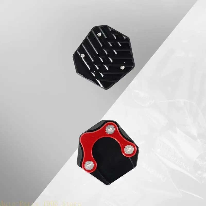 

E21C Motorcycle Kickstand Foot Side Stands Extension Pad for Rebel CM500 CMX300