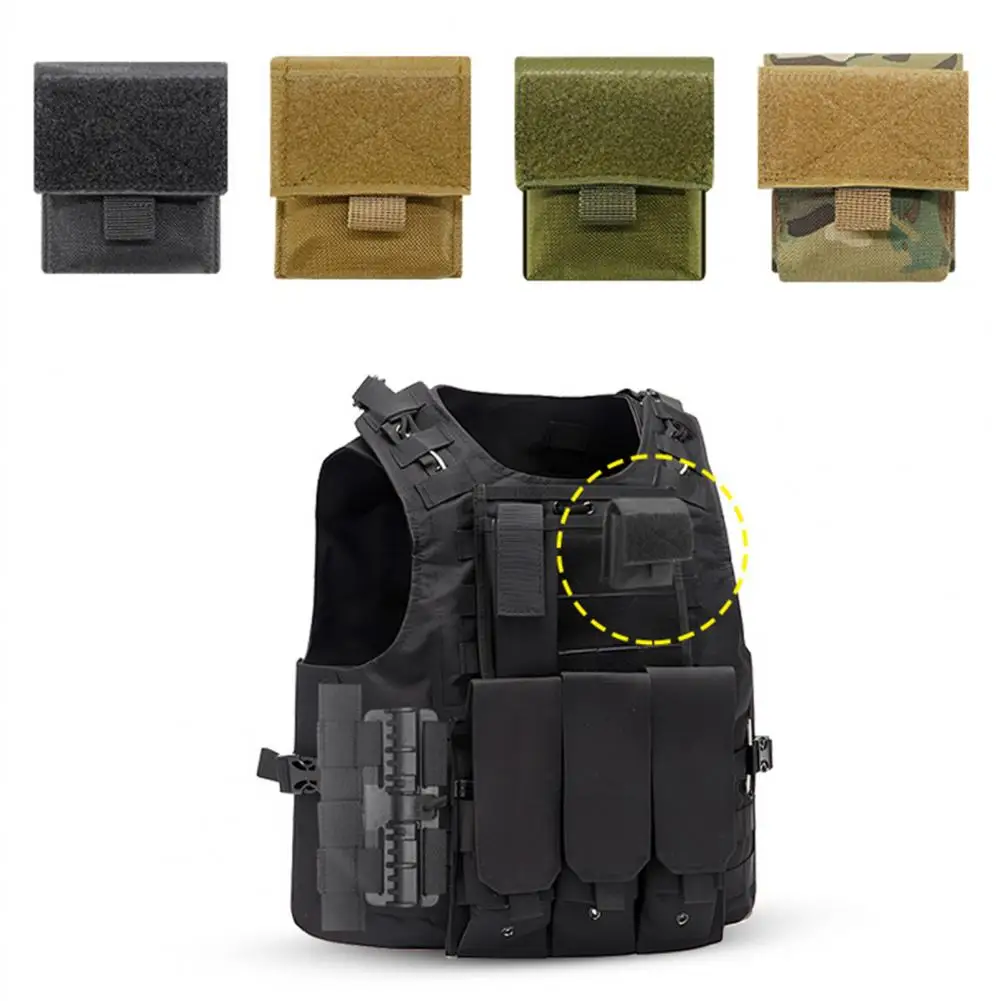 Waterproof Storage Bag Camouflage Print Waterproof Outdoor Storage Bag with Multi-purpose Fasten Tape Portable Hanging for Cards