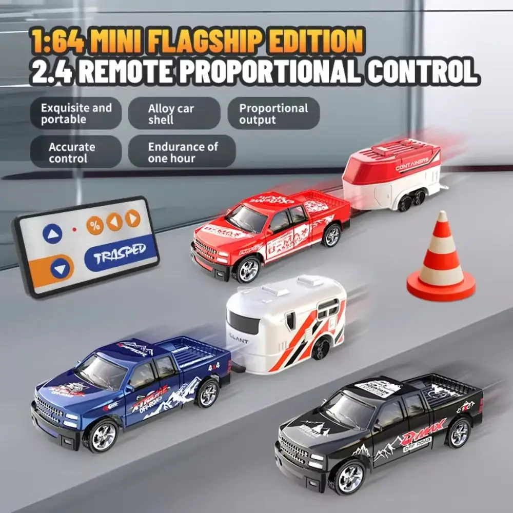 

5-Channel Mini Racing Car Adjustable Speed with Trunk Electric Off-road Vehicle Rechargeable Remote Control Radio-controlled Car