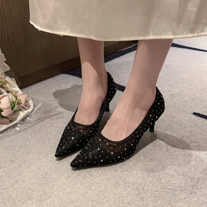 2026 Summer New Women's Shoes Single Shoes Versatile Mesh Gentle Shoes