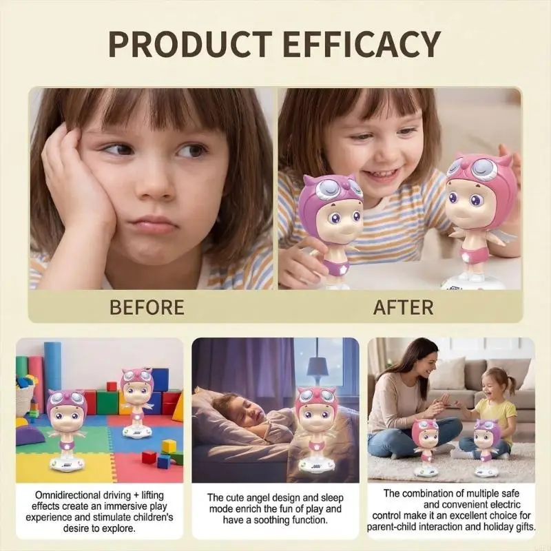 

Electric Ascending Angel Toy With Flexible Movement For Kids Fun Play And Creative Imagination