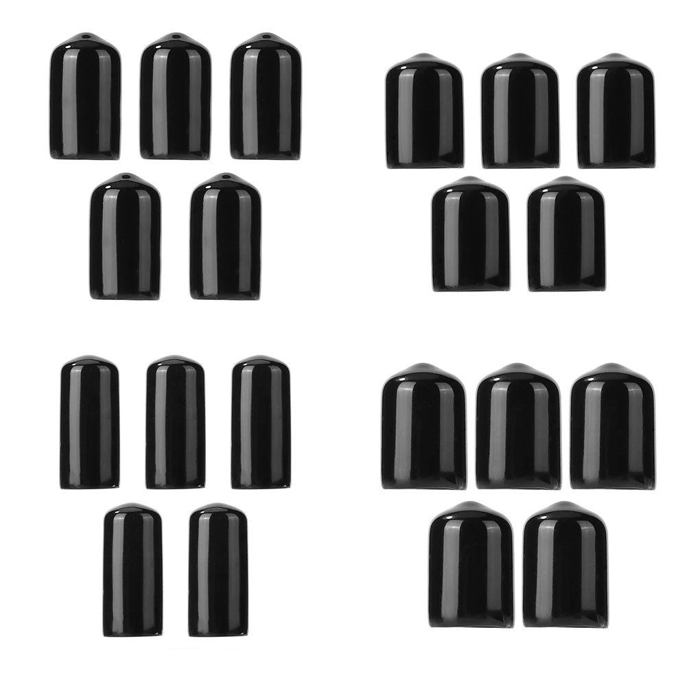 5pcs 10/12/13/14mm Plastic Pool Cue Tip Protector Case Indoor Club Pub Family Game Snooker Billiard Accessories