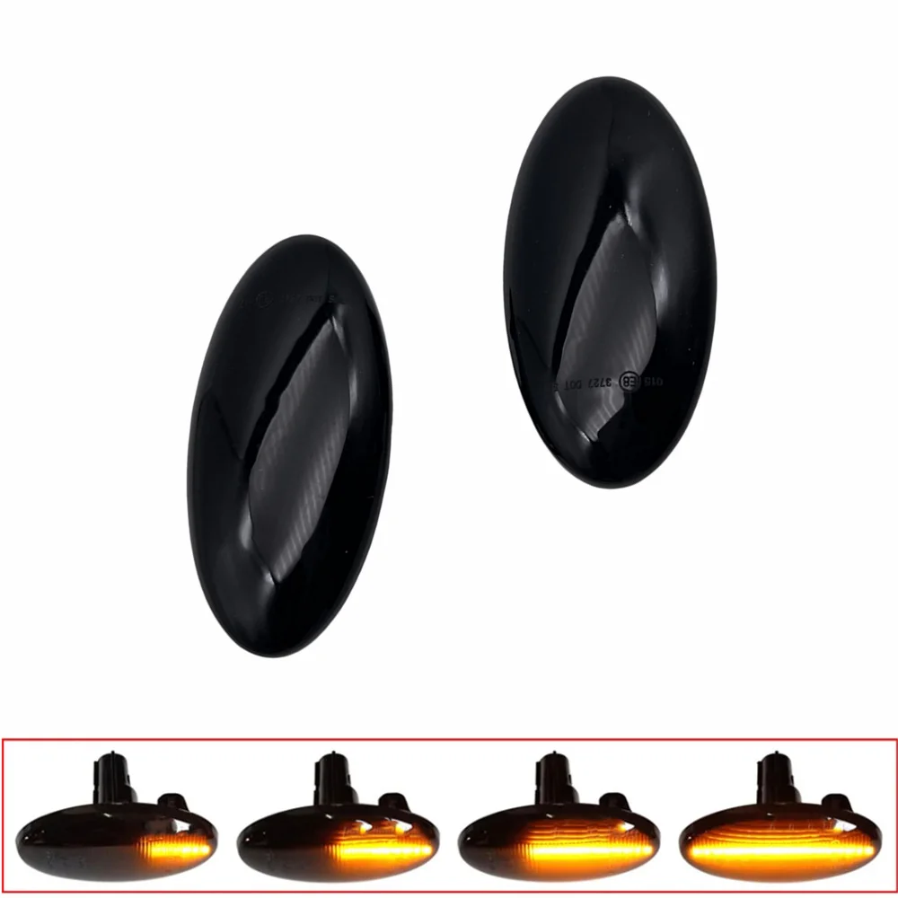 Последовательные мигающие лампы автомобиля, светодиодные динамические указатели поворота, боковые габаритные огни для Subaru Forester Impreza 2008 2009 2010 2011 2012-2019