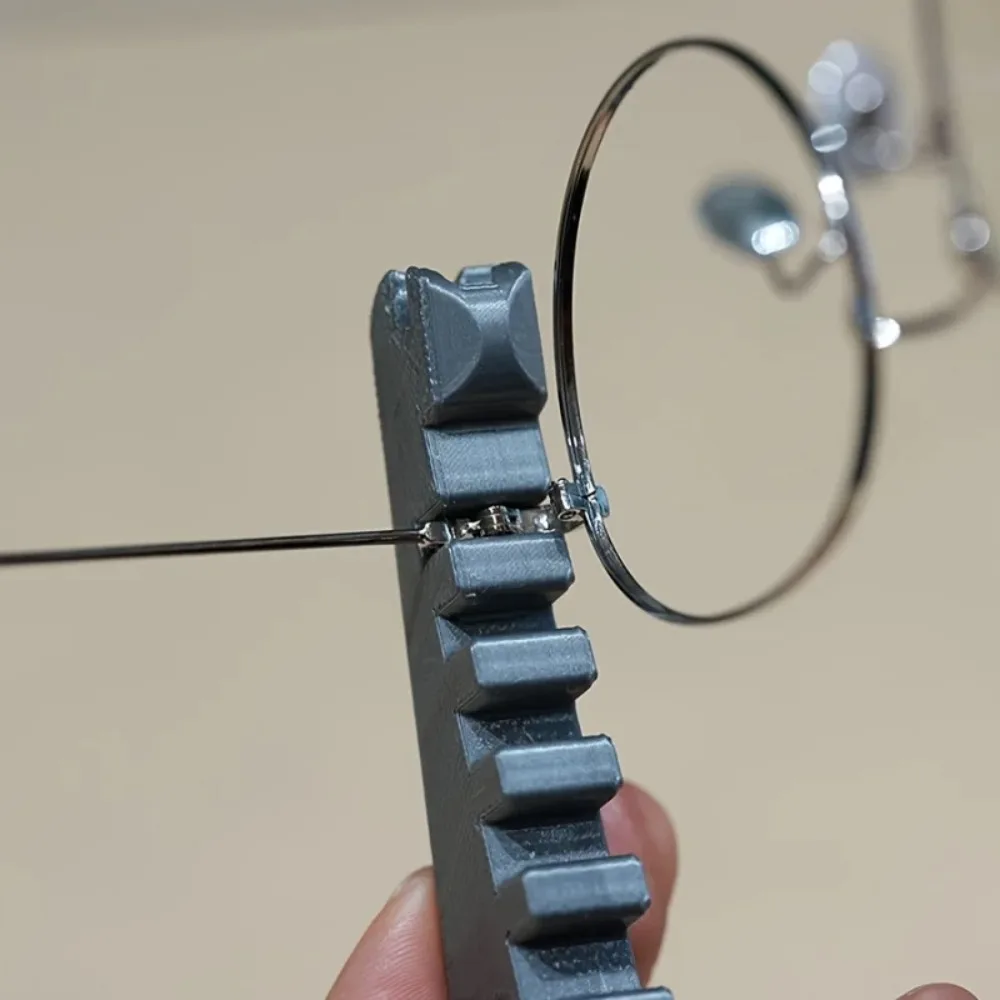 Eyeglass Repair Tool - Portable for home/Eye Care - Compatible for Glasses Repair, temple Bending, Nose Pad Adjustment image 3