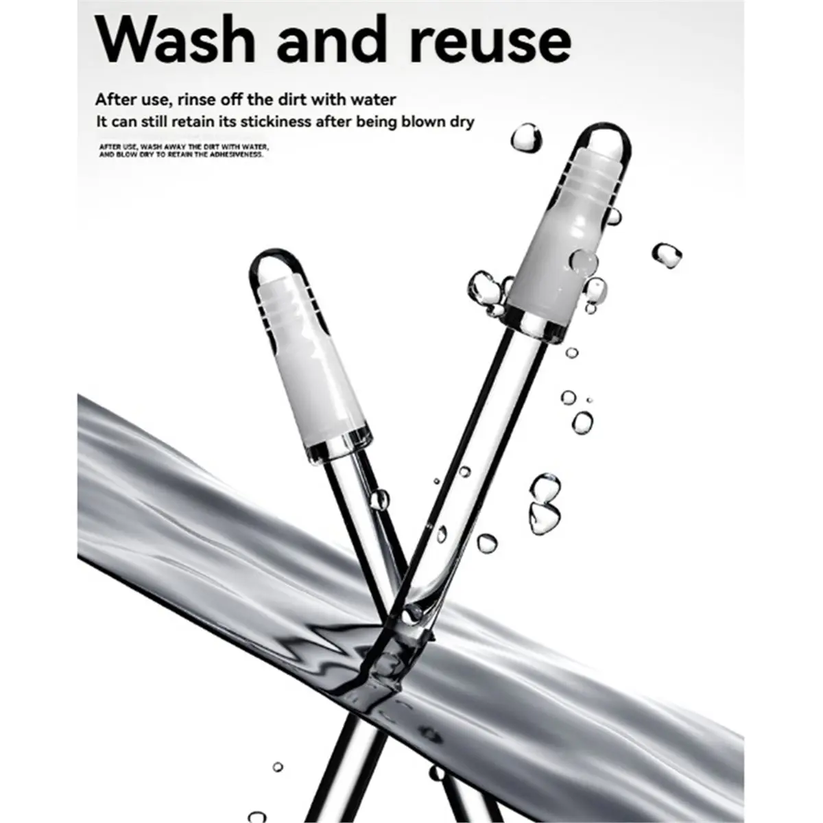 48pcs Lens Tool Resin Stick Efficient Fingerprint Removal Simple Operate for Phone Camera Lens Screen Cleaner