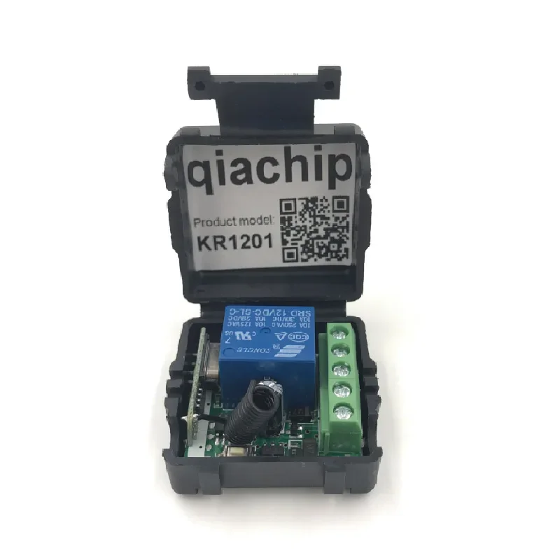 جيرما تيار مستمر 12 فولت 1 CH اللاسلكية مفتاح مرحل للتحكم عن بعد وحدة التعلم رمز تيار مستمر 12 فولت RF Superheterodyne استقبال 1CH تحكم