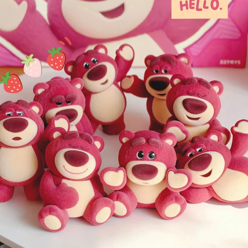 Wyrafinowany, odnowiony Disney Lotso Blind Box, Toy Story TO JA, modna figurka kolekcjonerska, ozdoba na biurko, popularny prezent