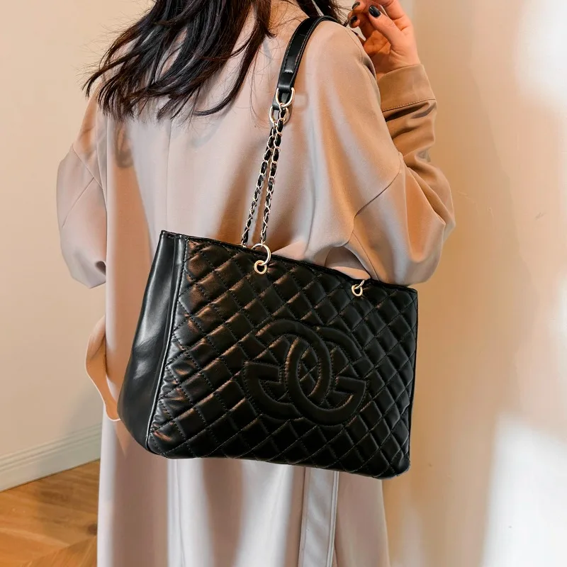 

Elegant Women Designer Crossbody Bag Luxury Leather Shoulder Tote High End Handbag Vintage Classic