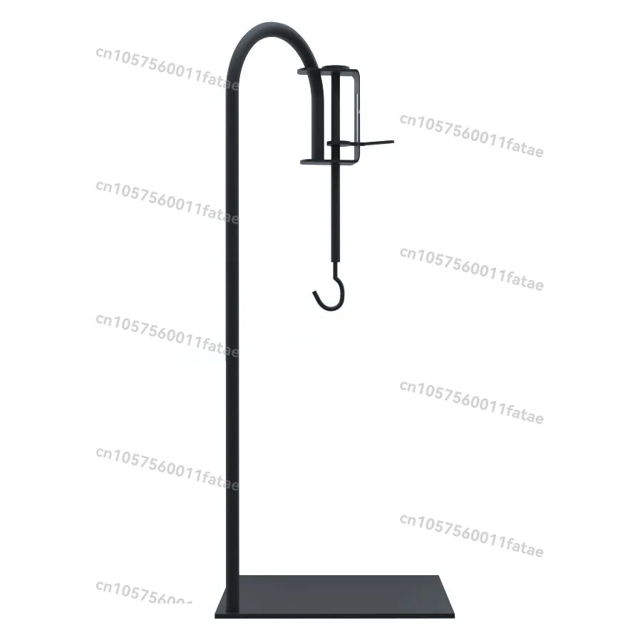 

Adjustable Tea Pot Hook Wall Mount for Tabletop Tea Ceremony, Home Use, Foldable Stove Accessories