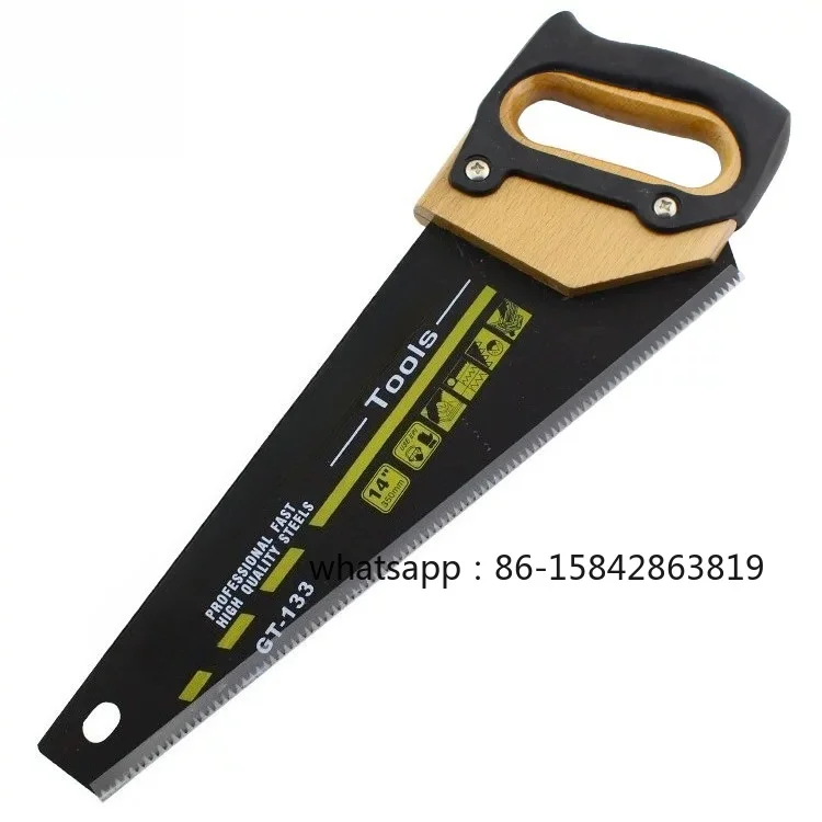 14 inch/16 inch/18 inch wooden handle hand saw manganese steel hand saw woodworking tools Daquan woodworking hand saw