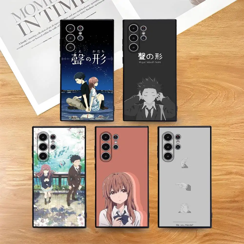 

Anime A S-Silent Voice Phone Case For Phone S Series S21 S22 S23 S24 S25 FE Plus Ultra TPU Soft To Skin-friendly Case