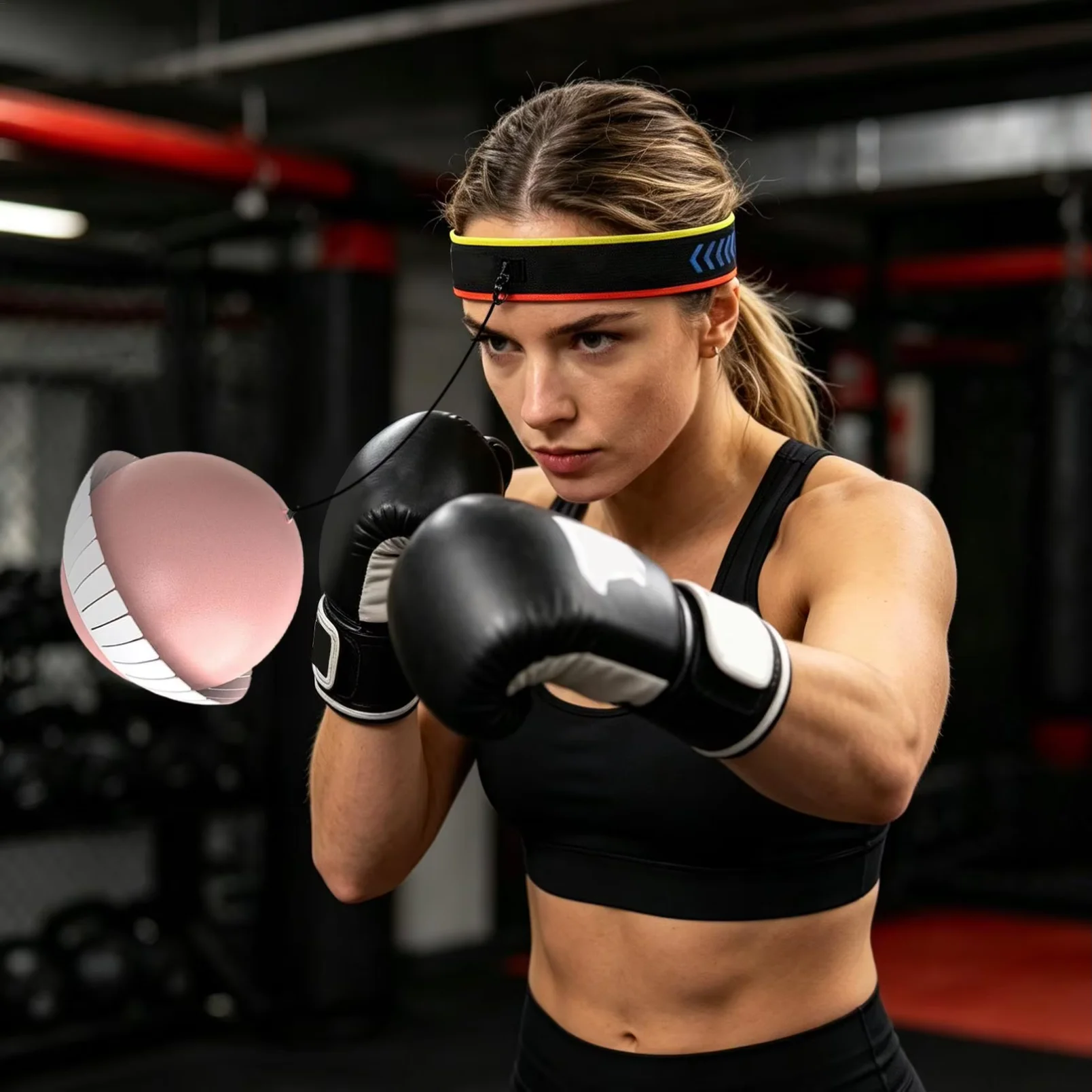 Boxing Reflex Ball Adjustable - Gym Ball recension och pris
