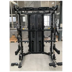 Factory Price Body Building Cable Crossover Multifunctional Power Cage  G12 Squat Rack Exercise Training Smith Machine