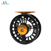 MAXIMUMCATCH Tail Series Fly Reel Ultralight Large Arbor 3-8WT Precision Machined for Freshwater Fly Fishing Reel