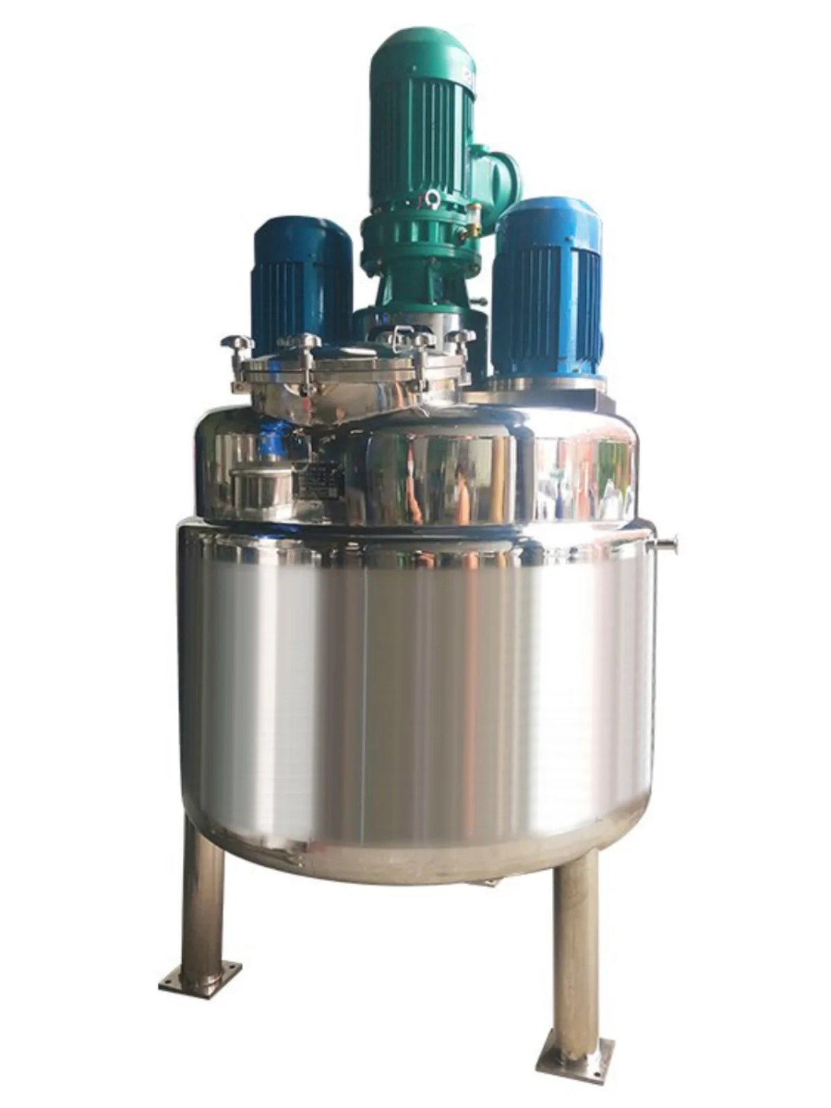 Latex Paint Vacuum Mixing Dispersion Tank Chemical Paint High-Speed Shear Homogeneous Emulsion Disperser Reactor