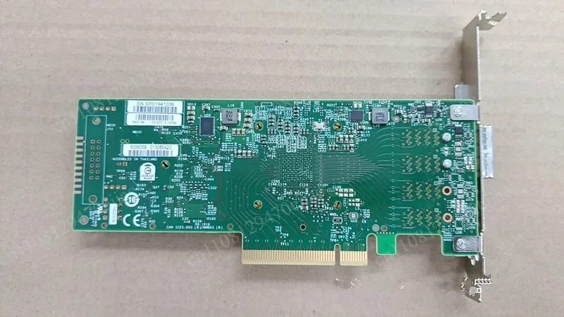 1Pc LSI 9400-8E / 1100-8E HBA SAS3408 12Gb/s Tri-Mode External RAID Controller Card