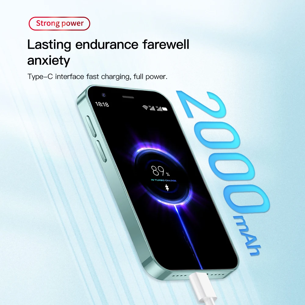 SERVO P90 Android Mini Smartphone Dual SIM Cards Google Play 2000mAh Telefon komórkowy Wifi Hotspot 3.0 Inch Screen Tiny Smart Phones