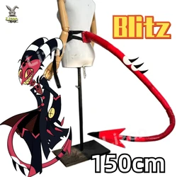 Blitz Cosplay Tail150cm Anime Cartoon Helluva Boss Cosplay Tail for Adult Fantasia Props Halloween Carnival Costume Accessories
