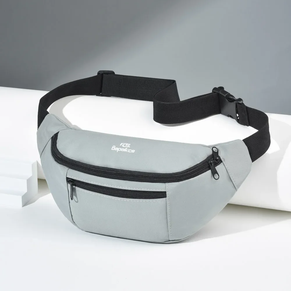 

Men's Breast Package Waterproof Outdoor Sports Bag Oxford Cloth Pouch Korean-style Waist Bag Fanny Pouch Crossbody Male Bags