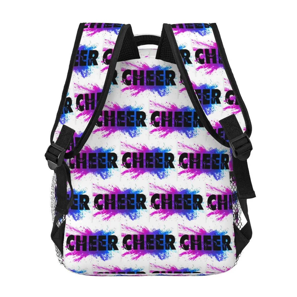 Cheer Backpacks Boys Girls Bookbag Students School Bags Cartoon Travel Rucksack Shoulder Bag Large Capacity