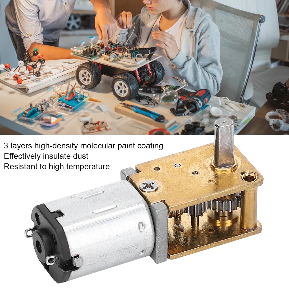 Mini  Gear Motor Motor Mini Reducer Motor Mini Gear Motor  Worm Gear Reducer Brush  Motors Electronic Devices 1218GEN20