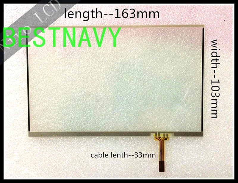 New 7inch LCD Display LB070WV7(TD)(01) LB070WV7-TD01 TD02 only touch panel digitizer for Hyundai Car Navigation TFT LCD Monitors