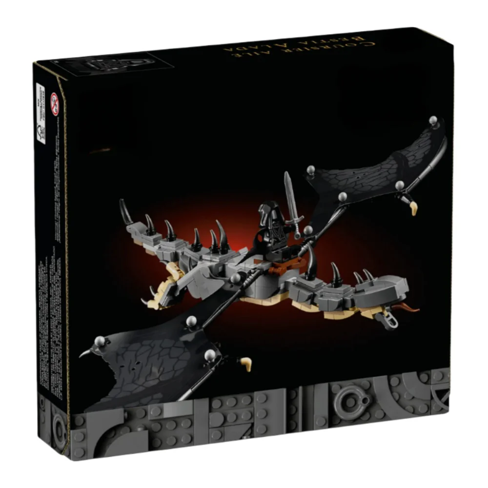 جديد وصول 40693 269 قطعة سيد الخواتم سقط الوحش التنين ستيد الفيلم نموذج الطوب لعبة مكعبات البناء لهدايا عيد الميلاد #4