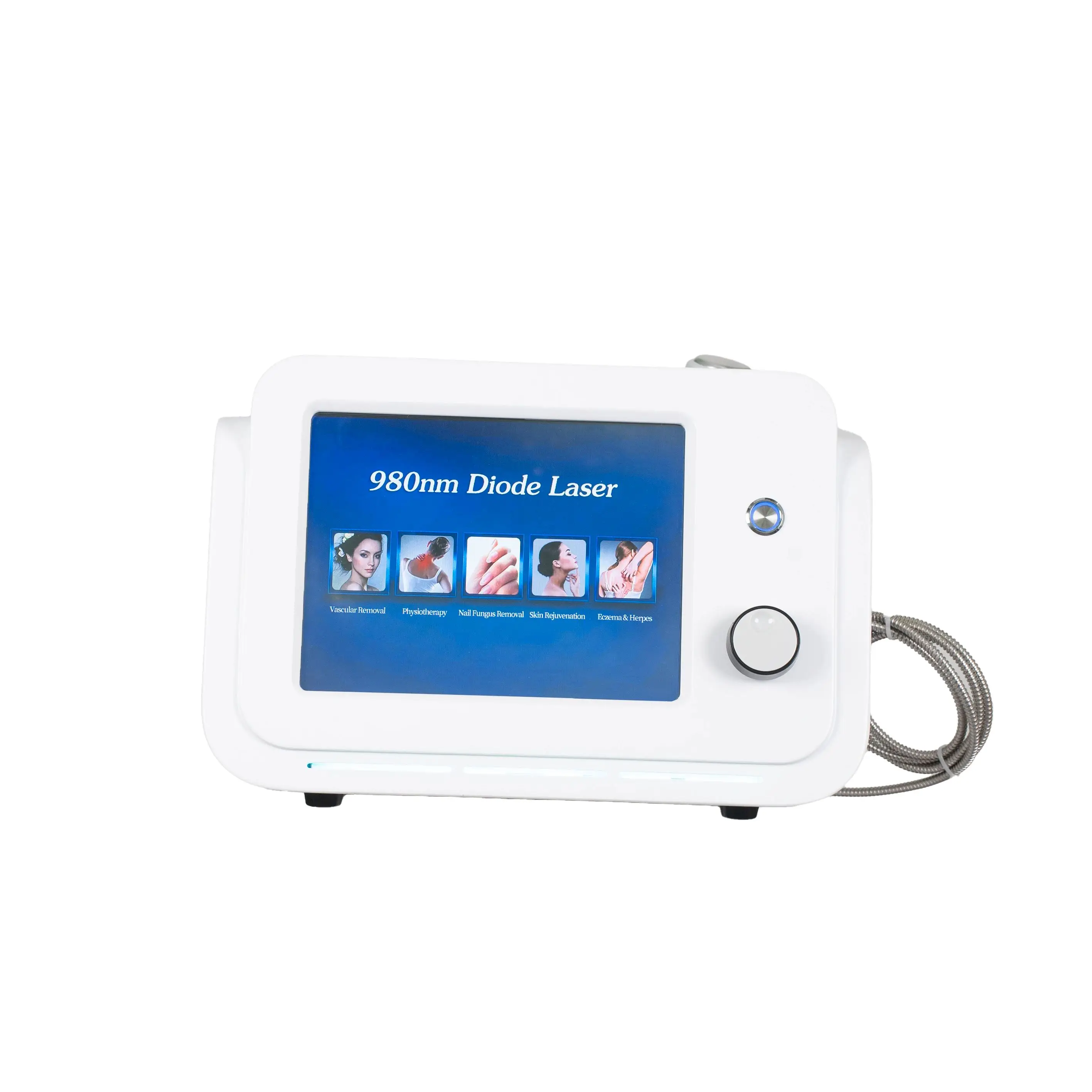 

Professional 980nm Laser 5 in 1 Multi-Function for Spider Vein Removal Nail Fungus Care Machine