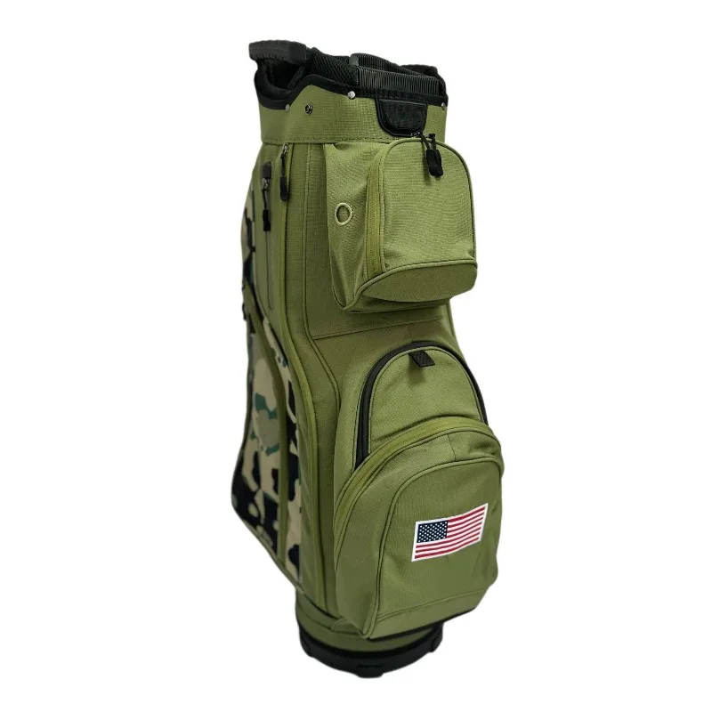 

Golf bag, high-grade camouflage multi-functional ball bag, high-quality men's and women's wear-resistant and dirt-resistant.
