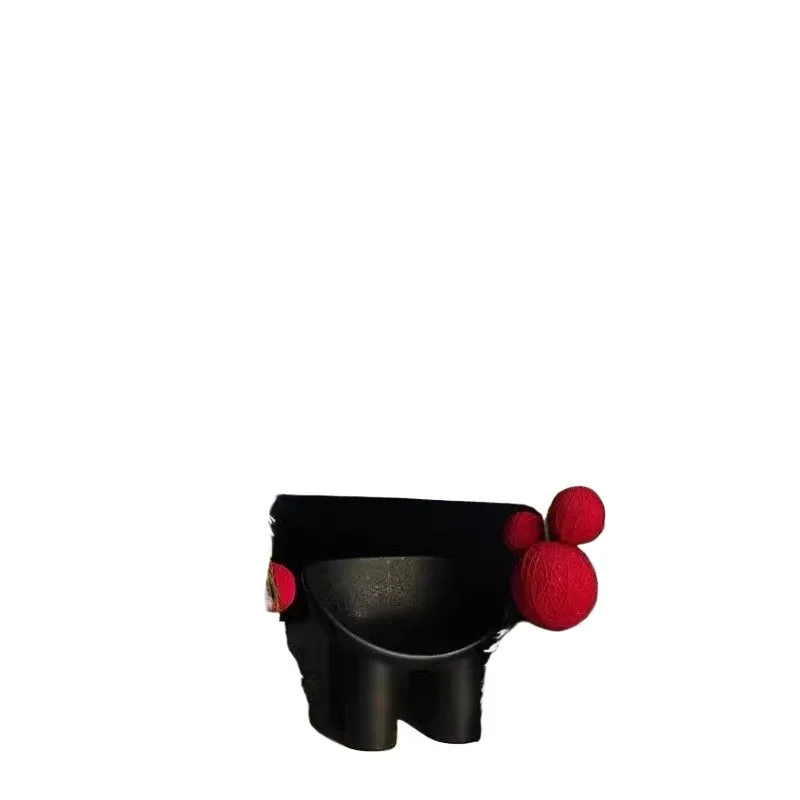 

Ornament wool ball Christmas tree, pendant gift scene arrangement, pendant handmade winding ball