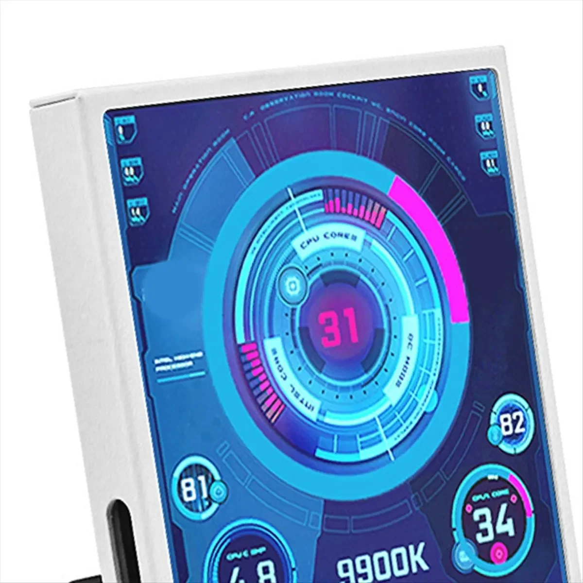 A003 3.5 Inch IPS Type C Secondary Screen for Computer GPU CPU RAM HDD Display 320x480 USB LCD Monitor Freely
