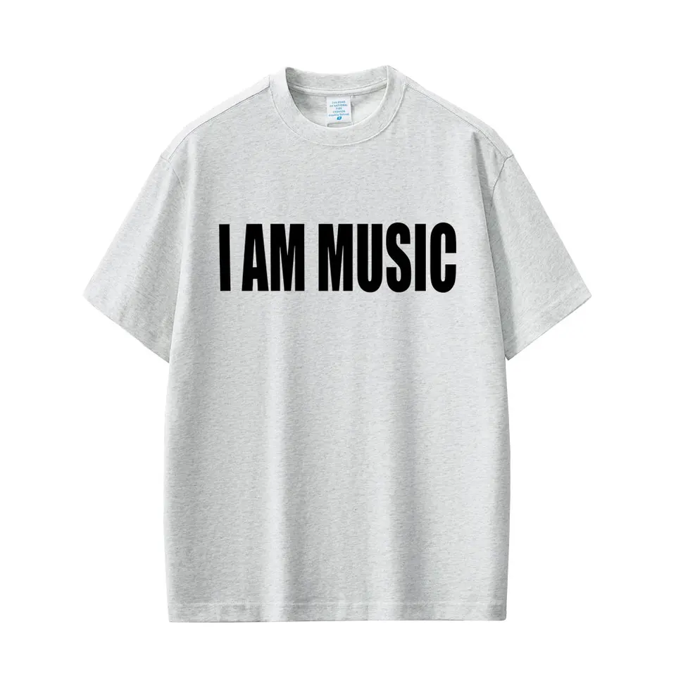 Rapper Playboi Carti I AM MUSIC Same Style Logo T-shirt Men